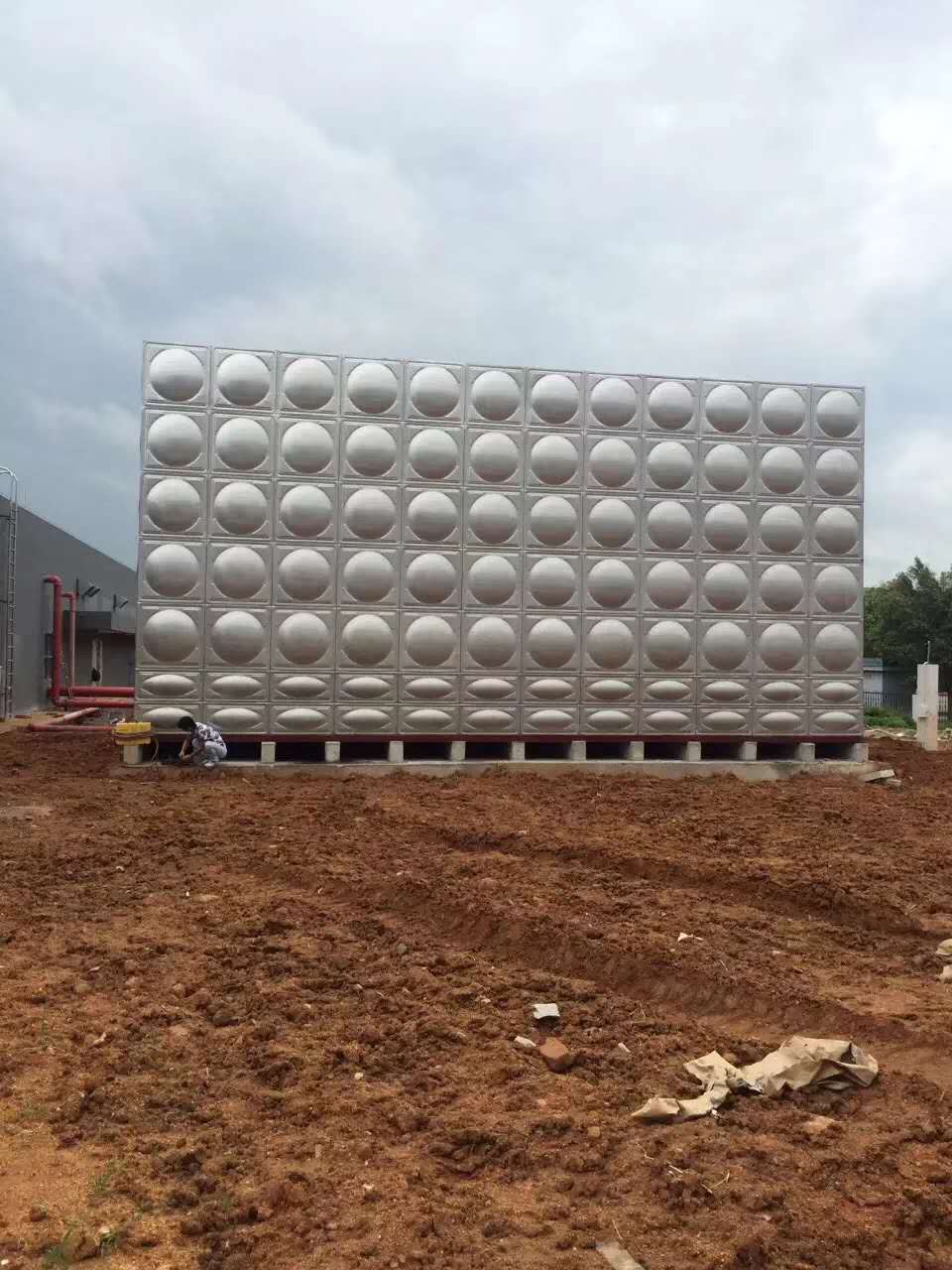 焊接組合式不銹鋼水箱 工藝流程及規范